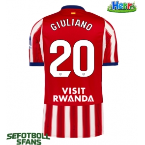 Atletico Madrid Giuliano Simeone #20 Hemmatröja 2026-27 Kortärmad